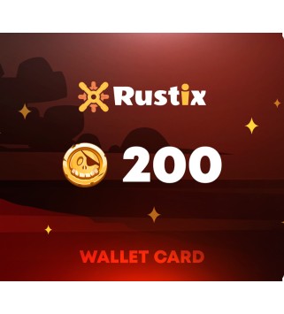 Rustix.io 2 USD Wallet Card Code Key GLOBAL